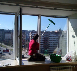 Мытье окон в однокомнатной квартире Сибай